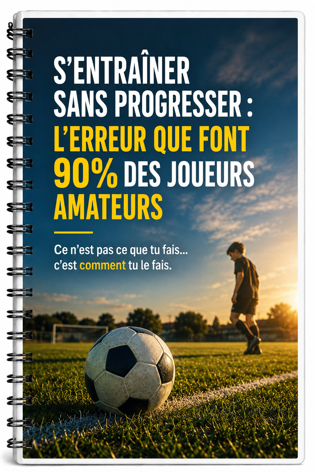 Le guide du football amateur- S'entraîner sans progresser ? - Petit e-book à télécharger | Focus Terrain